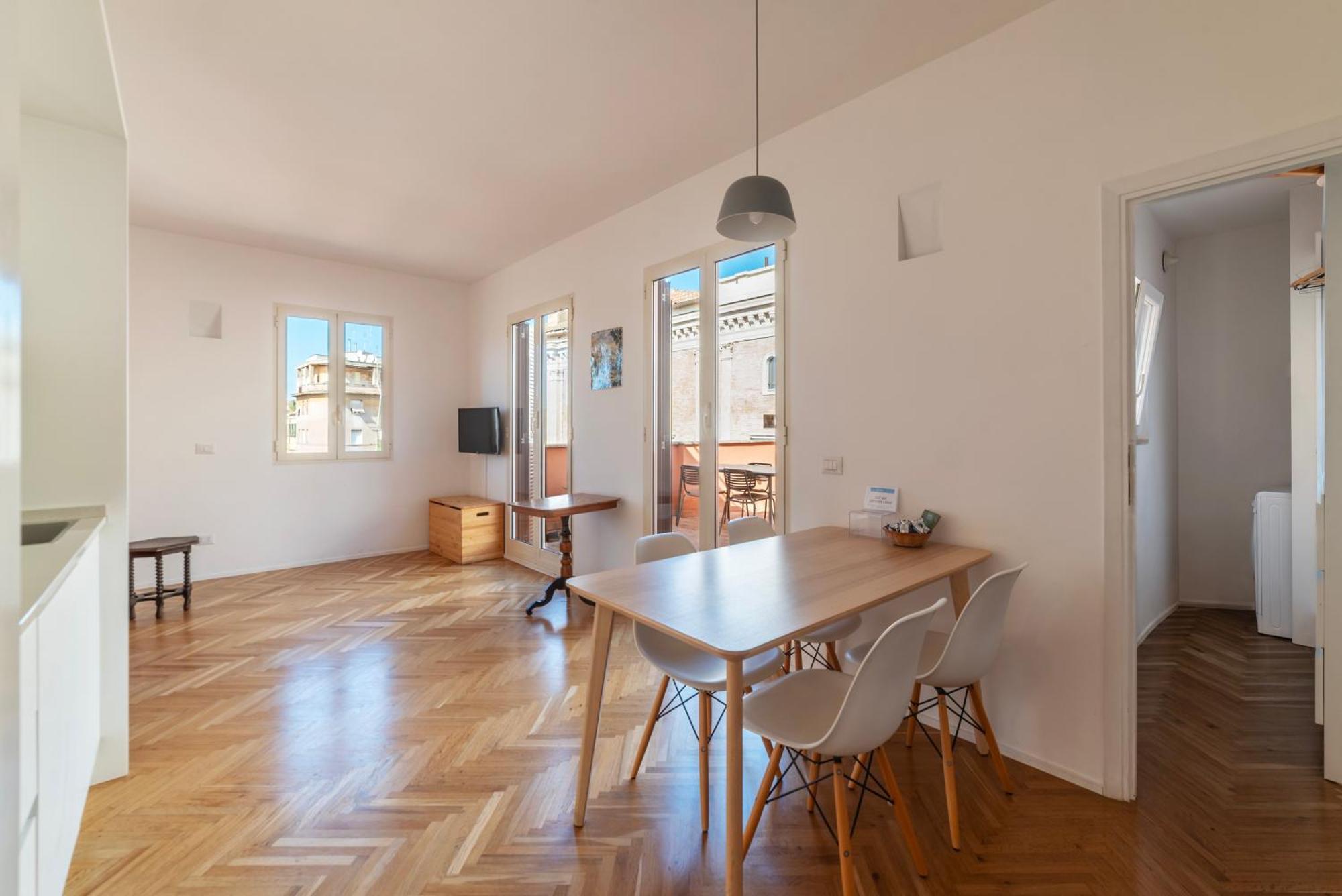 Apartment With Terrace In Via Del Pellegrino - FromhometoRzym Zewnętrze zdjęcie