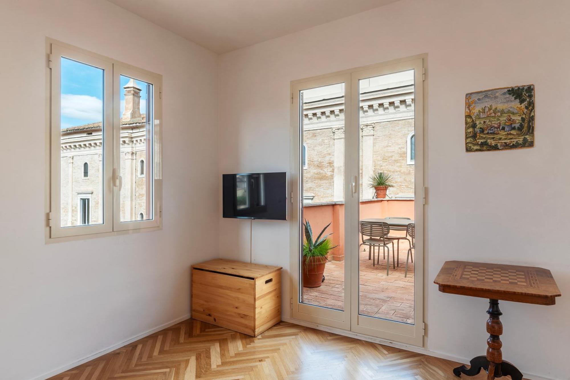 Apartment With Terrace In Via Del Pellegrino - FromhometoRzym Zewnętrze zdjęcie